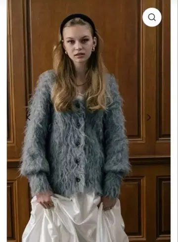 THE TOE Pigalle Shaggy Cardigan