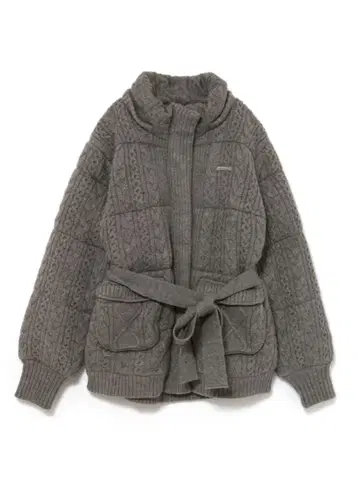 andmary Mary quilting knit shape jacket