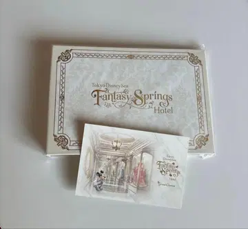 미개봉 판타지 스프링스 호텔 그랜드 샤토 한정판 사인북