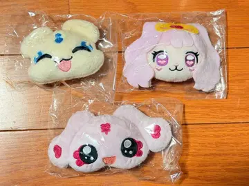 프리큐어 봉제 인형 클립 미플 메플 퍼프