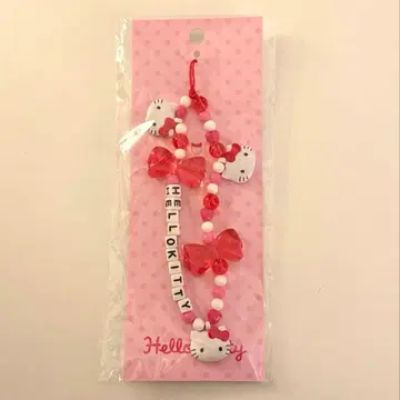 산리오 헬로키티 비즈 핸드 스트랩