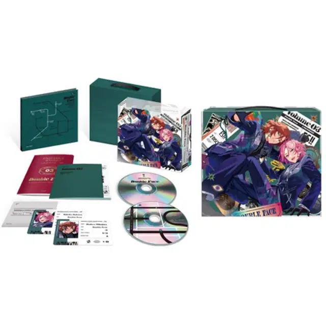 앙스타 trip 앨범 애니메이트 한정 특전 포스터+캔뱃지 더블페이스 더페