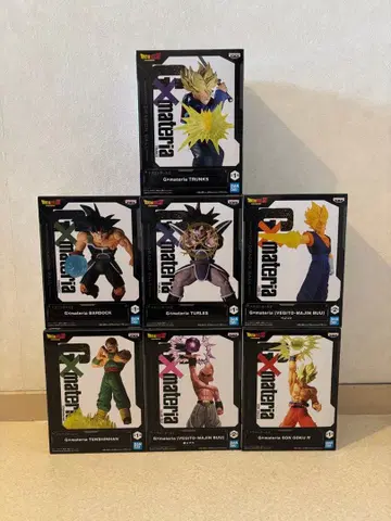 G x materia 드래곤볼 피규어 세트