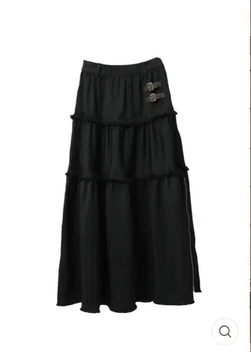 Amly City 앙리 시티 밑단 지퍼 캉캉 스커트