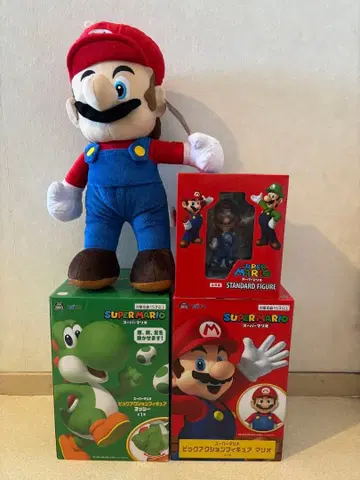 마리오 요시 피규어 세트