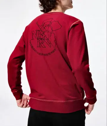 GU 스트레치 소프트 라운지 세트 (긴팔) EVANGELION 아스카