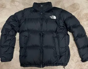THE NORTH FACE 블랙 다운 자켓 눕시