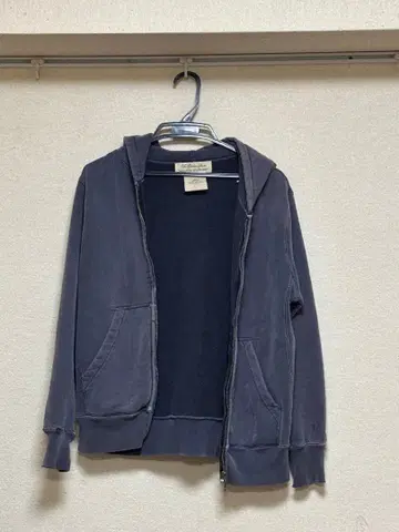 레미 리프 후드티 더블 지퍼