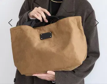 밴야드 스톰 깔끔 기모 핸들 토트