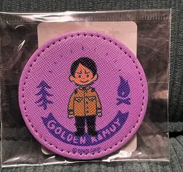 미개봉 새상품 코이토 오토노신 비즈니즈 가죽 배지 [골든 카무이]