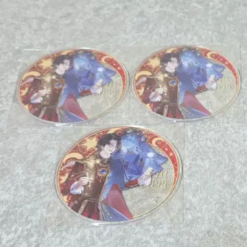 [낱개 판매 가능] 제5인격 밀랍인형사 중국 카페 클리어 코스터 세트