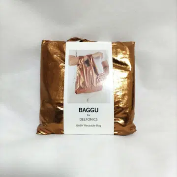 BAGGU 베이비 메탈릭 앰버 DELFONICS 별주