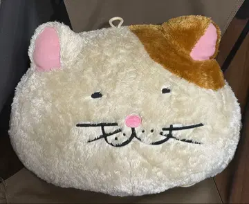 뚱뚱한 고양이 마루코 BIG 봉제 인형 [ 브라운 테두리 ]