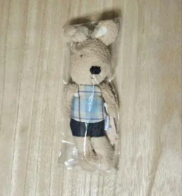 le sucre 봉제 인형 미니 브라운 토끼 볼체인