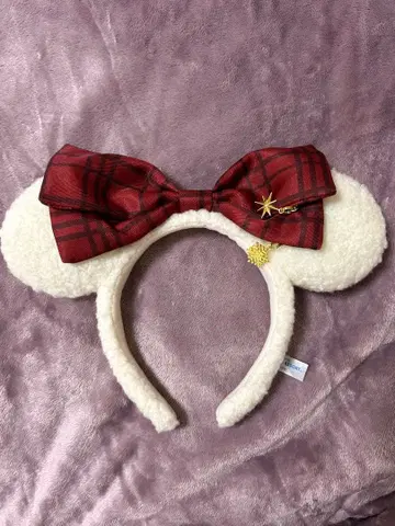 도쿄 디즈니 리조트 미키 미니 크리스마스 머리띠