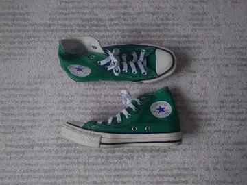 컨버스올 올스타 23.5 그린 하이컷