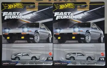 핫휠 와일드 스피드 도요타 AE86 스프린터 트레노 2대