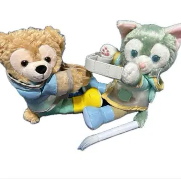 뷰티풀 레인니 데이즈 봉제 인형 커튼 홀더 택 포함