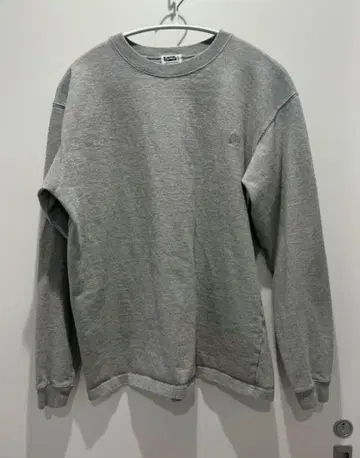 페로우즈 원 포인트 긴팔 T셔츠 그레이