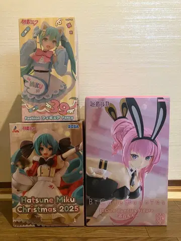하츠네 미쿠 피규어 3세트