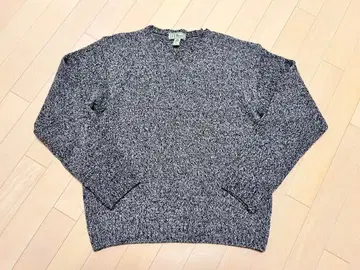 90s 엘엘빈 크루넥 스웨터 셰틀랜드 울 아일랜드제