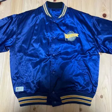 VISION 바시티 자켓 네이비