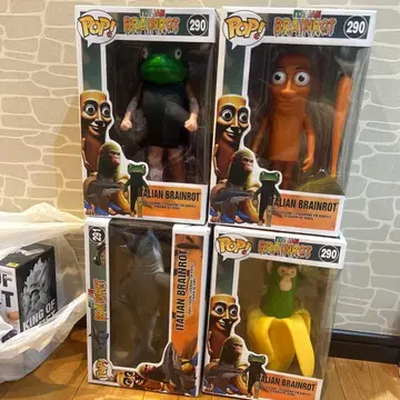 ITALIAN BRAINROT 피규어 4체 세트