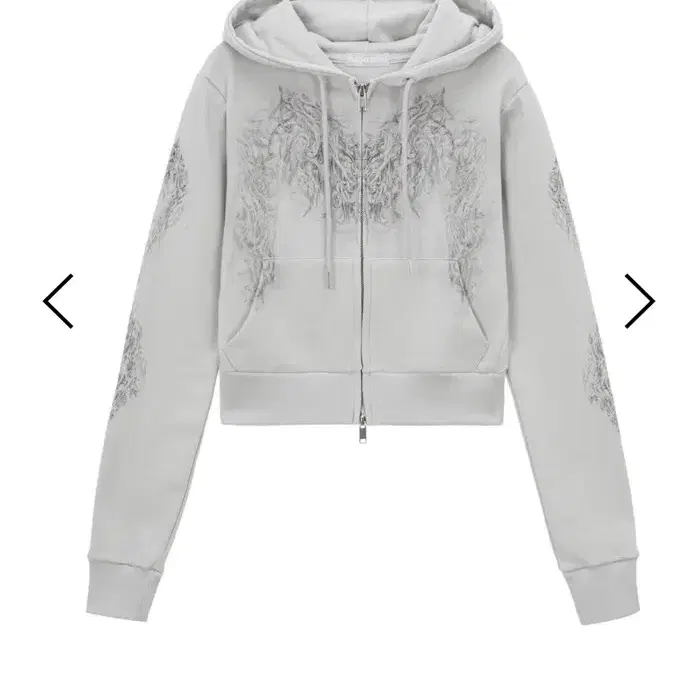 Hug Your Skin Hotfix Fur Hooded Zip-up on Bunjang Global Site.