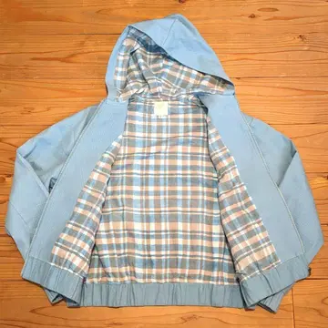 카푸와 KAPUWA 코튼 트윌 후드티/면100/인도산/블록 프린트