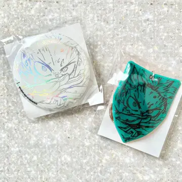 BUMP 특전 나의 히어로 아카데미아 캔뱃지 키링