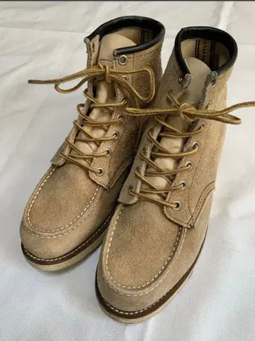 90s USA제 REDWING 8173 스웨이드 부츠 깃털 택 레드윙