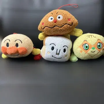 [ 시리즈 컴플리트 상품 ] 호빵맨 코로후와 토비 포즈 봉제 인형