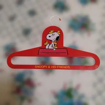 레어! 쇼와 레트로 스누피 빨간색 행거 홀마크 일본제 빈티지