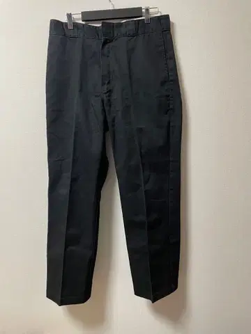 Dickies 874 워크 팬츠 블랙 W34 오리지널 핏 스테디셀러
