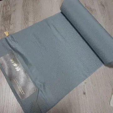 실크 100% 그레이 무지 기모노 옷감