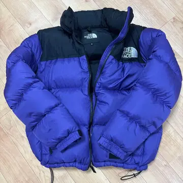THE NORTH FACE 다운 자켓 M 보라색/블랙