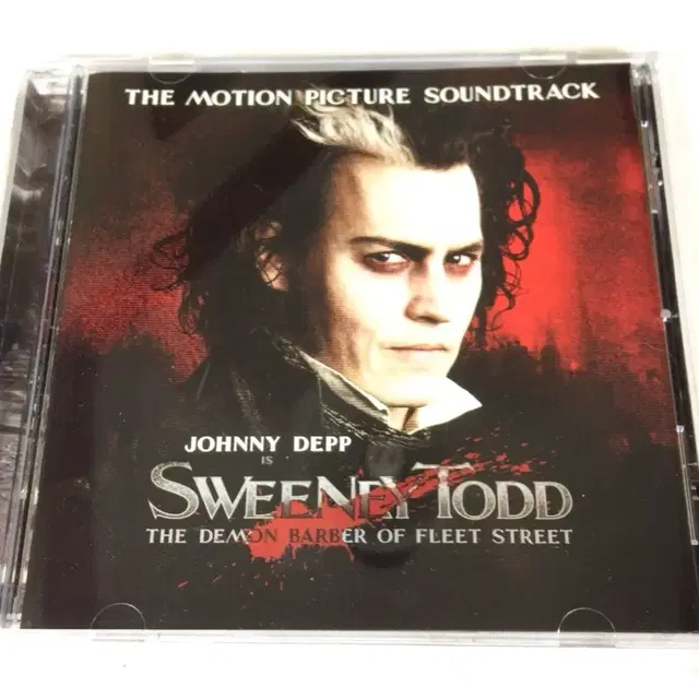 스위니 토드 영화 OST 앨범 시디 CD 조니 뎁