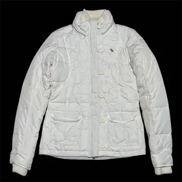 Abercrombie & Fitch 다운 자켓 원 포인트 자수 로고