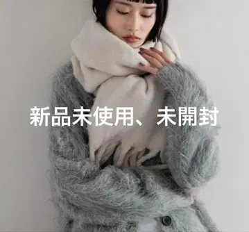 LOWRYSFARM 도톰 프린지 무지 머플러