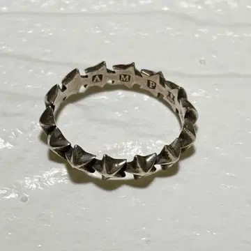 ampjapan Star Studs Ring 실버 925 앰프 재팬