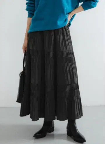 URBAN RESEARCH 플리츠 캉캉 스커트