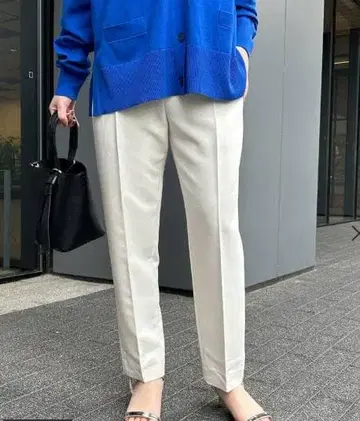 [ 택 포함 ] petite 하이웨스트 테이퍼드 팬츠