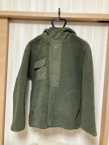 보아 플리스 스냅 후드티 ENGINEERED GARMENTS