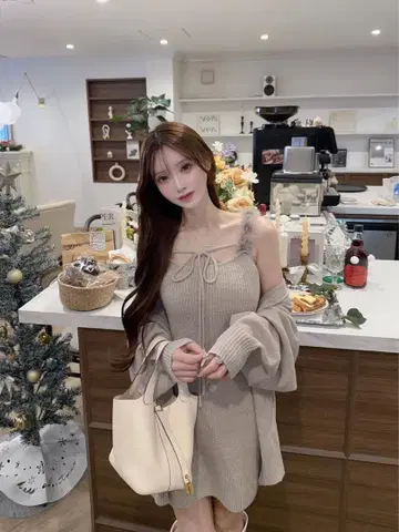 Lumignon 오리지널 가디건 원피스