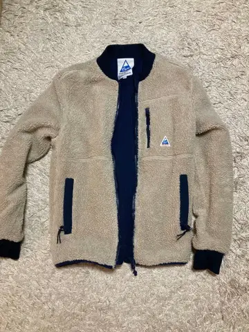 Cape Heights 플리스 자켓 XS 베이지 네이비