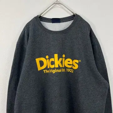 00s 디키즈 로고 맨투맨 그레이