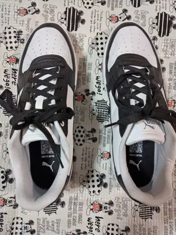 Puma 스니커즈 화이트/블랙/그린