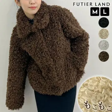 Fuiter land 푸들 퍼 자켓 M 브라운