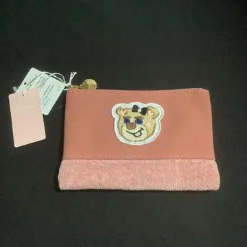 미사용 새상품 페이러 LOVERARY 올드 테디 걸 와펜 파우치