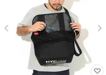 맨하탄 포티지 숄더백 블랙